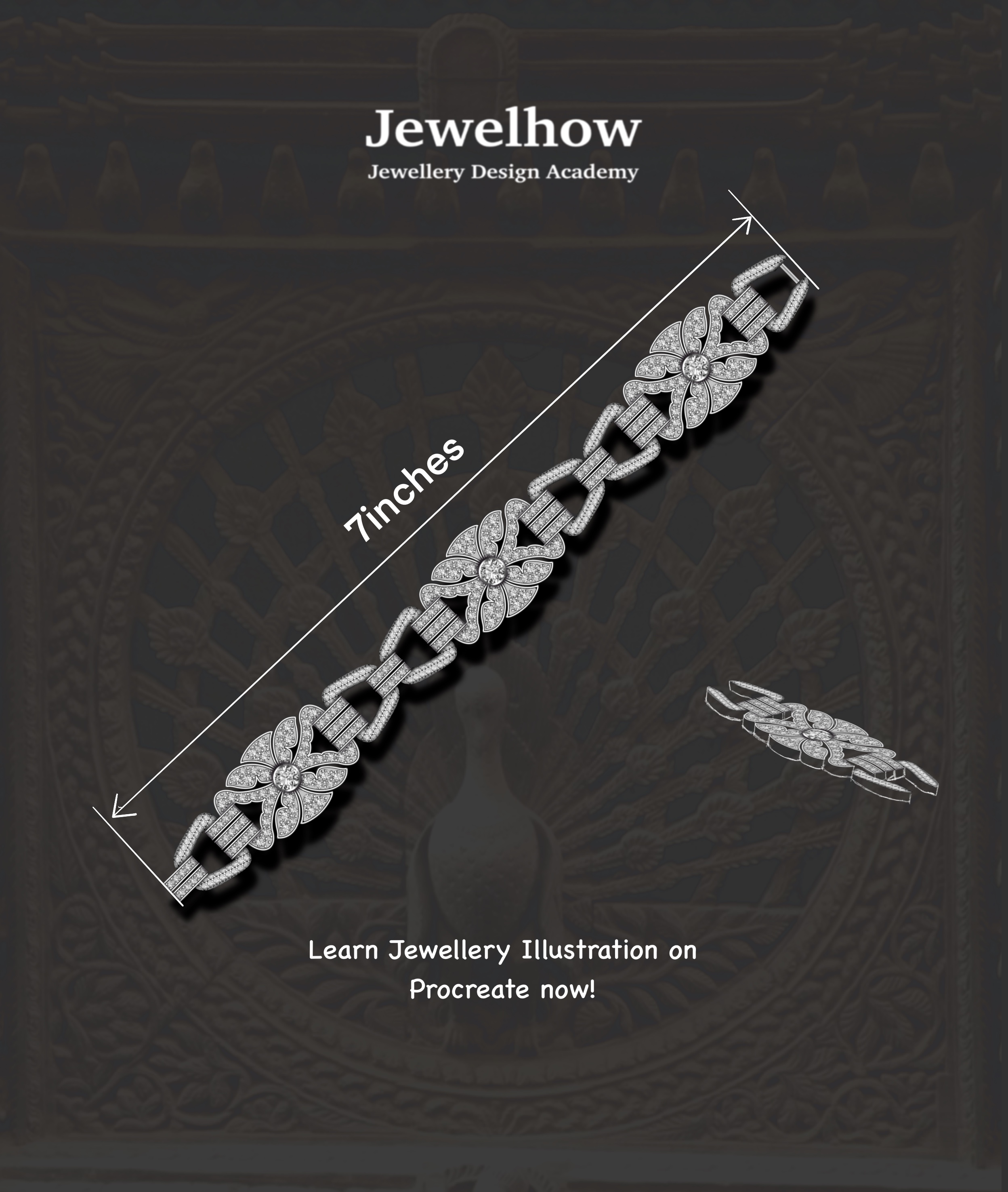 Bracelet done with sizing in our 12th class